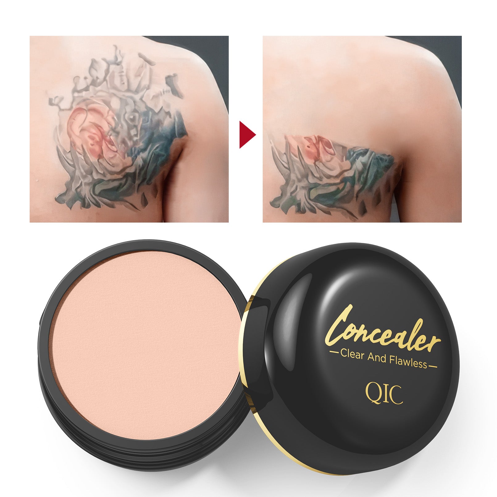 Waterproof Full Coverage Concealer